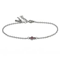Pulsera Mano-J. Hombre in Titanio Rubino MINBRTRU1CROK_TI - MINBRTRU1CROK_TI